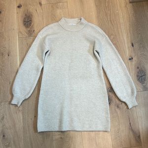 Cupcakes and Cashmere Tan Sweater Dress XS Revolve